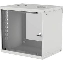 Intellinet Network Cabinet Wall Mount (Basic) 9U, 400mm Deep, Grey, Flatpack, Max 50kg, 19" Three Year Warranty Kabinet Grå > På fjernlager, levevering hos dig 12-05-2022